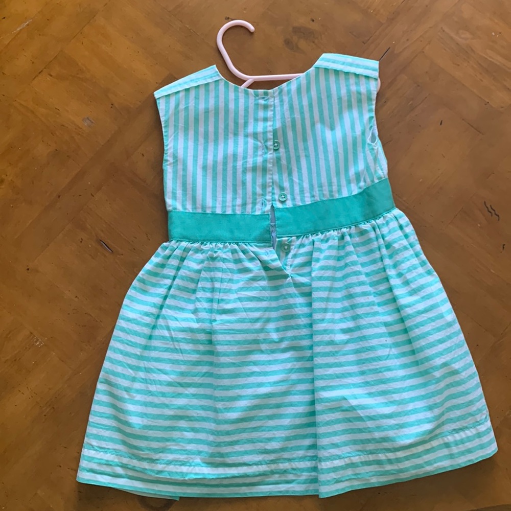 Carters Toddler Dress, Light blue green, Good Condition, Size 3t